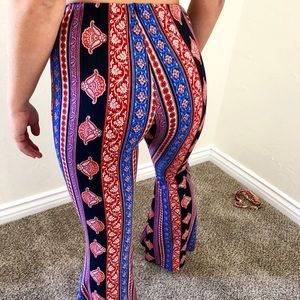 Soft Stretch Bell Bottom Pants